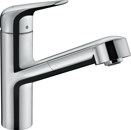 Hansgrohe focus m42 - keukenmengkraan - ééngreeps bediening - 150mm - chroom