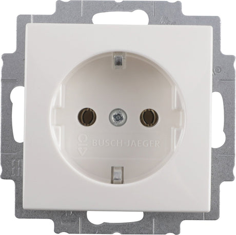 Busch jaeger busch-jaeger balance contactdoos inbouw - 1-voudig - randaarde - polarwit