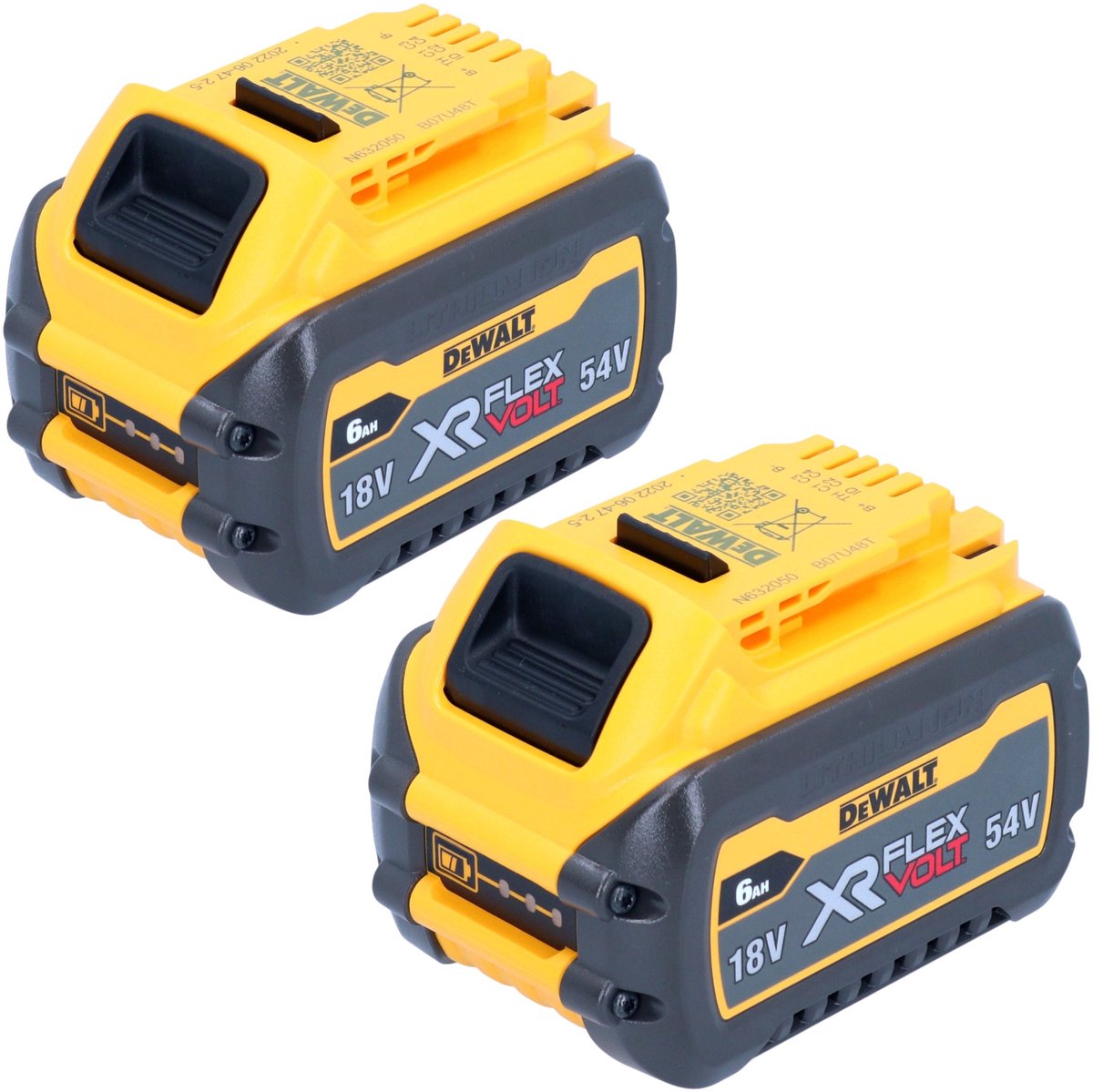 Dewalt xr flexvolt - gereedschapsaccu - 18 54v - 6,0 2,0ah