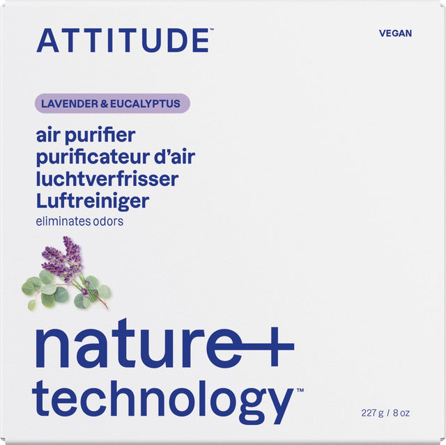 Attitude - nature+ air purifier lavender eucalyptus (12x)