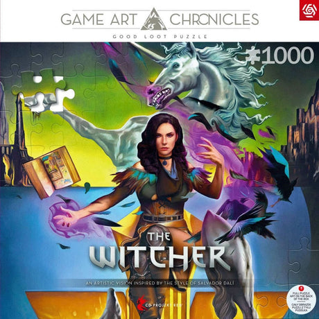 Good loot - the witcher yennefer salvador dali puzzel - puzzel 1000 stukjes