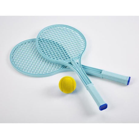 Ecoffier ecoiffier tennis speelgoedset voor kinderen - pastelkleurig racketspel.
