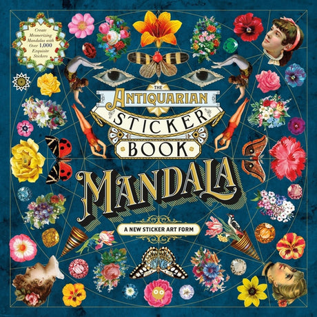 New mags the antiquarian sticker book: mandala