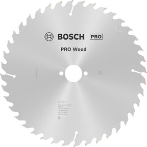 Bosch cirkelzaagblad optiline wood 254 x 30 x 2,8 mm - 40 tanden - geschikt voor alle merken