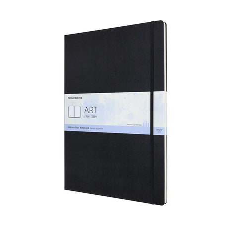 Moleskine art aquarel notitieboek - a3 - hardcover - zwart