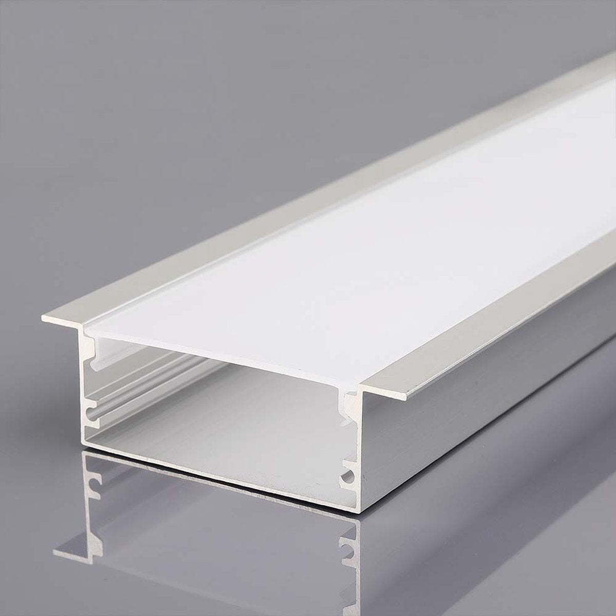 V-tac vt-8206-s led-stripverlichting - montageset - ip20 - zilver