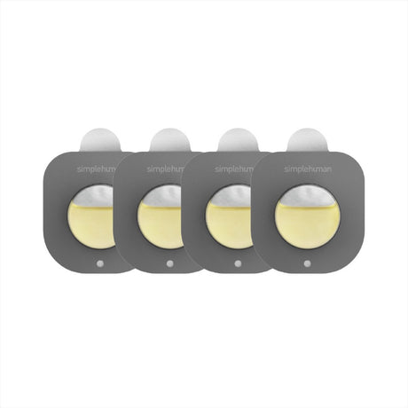 Simplehuman geurverwijderaar odorsorb - geurverwijderaar capsules navulling 4 stuks - grijs - olie