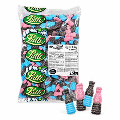 Lutti bubblizz liquorice 2,5kg