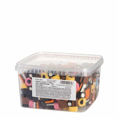 Cloetta p m engelse drop (2 kg)