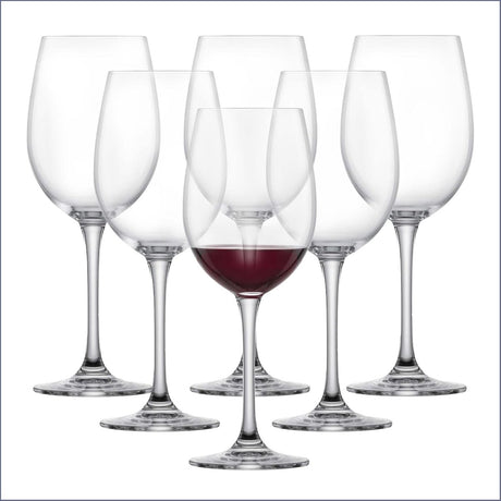 Schott zwiesel classico water rode wijnglas - 545ml - 6 glazen
