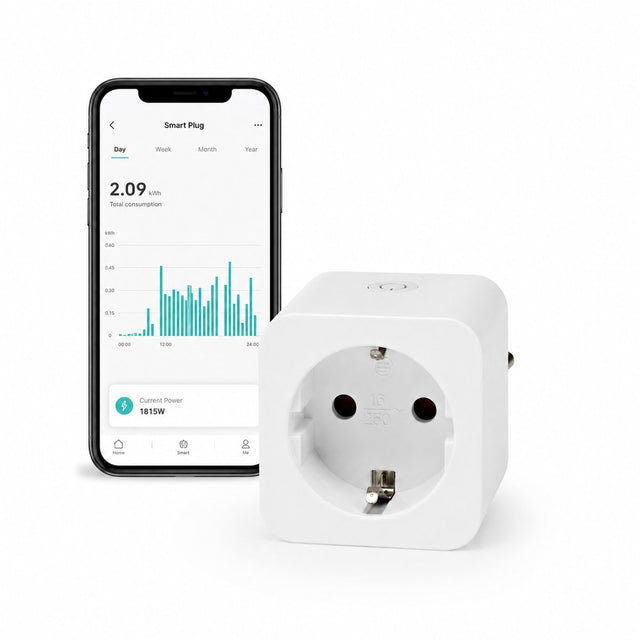 Nedis smartlife slimme stekker wi-fi - ip21 - energiemeter - 1 stuks