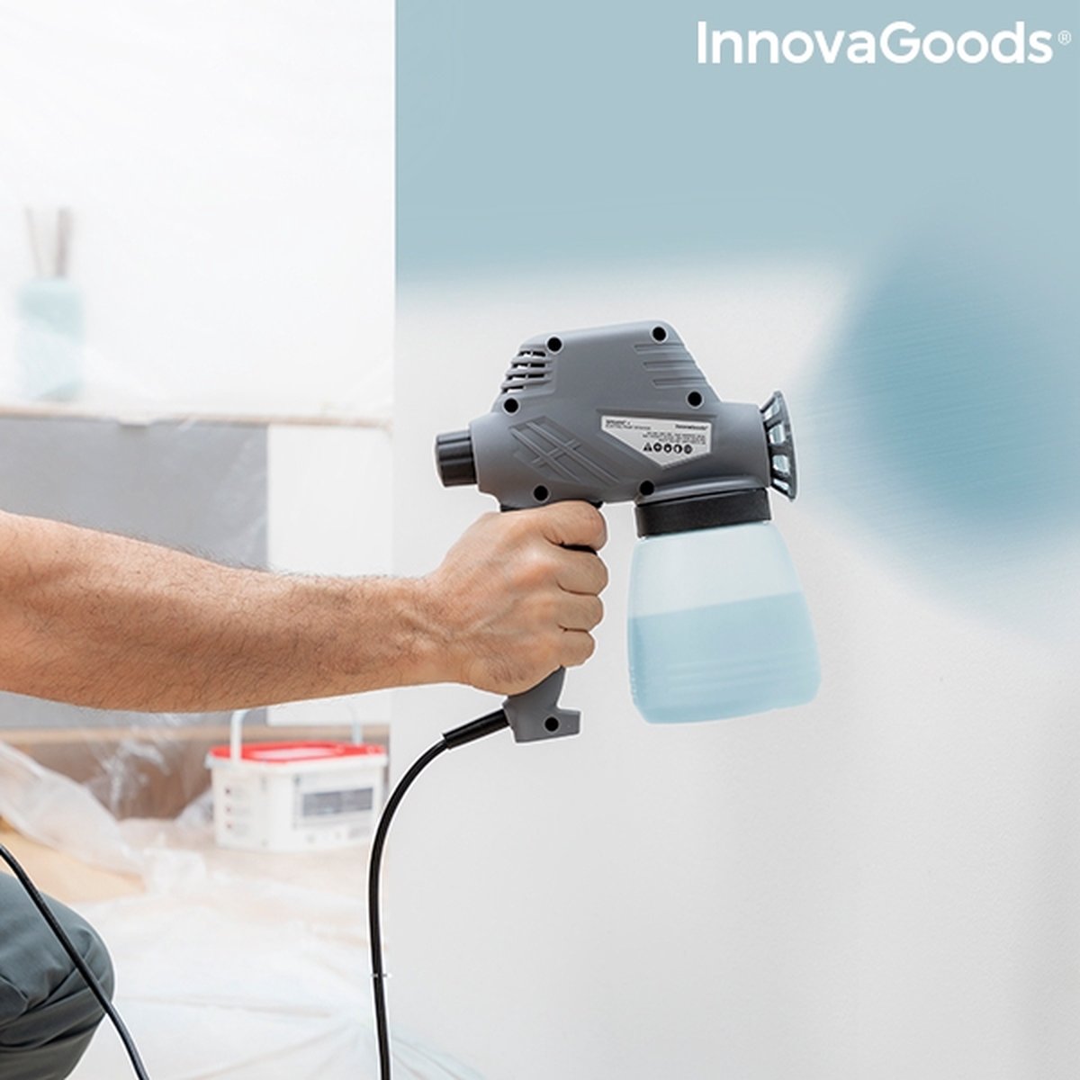 Innovagoods elektrisch verfspuitpistool spraint+