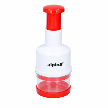 Alpina knoflookpers – handmatige lookpers en kruidenstamper – keukenhulp