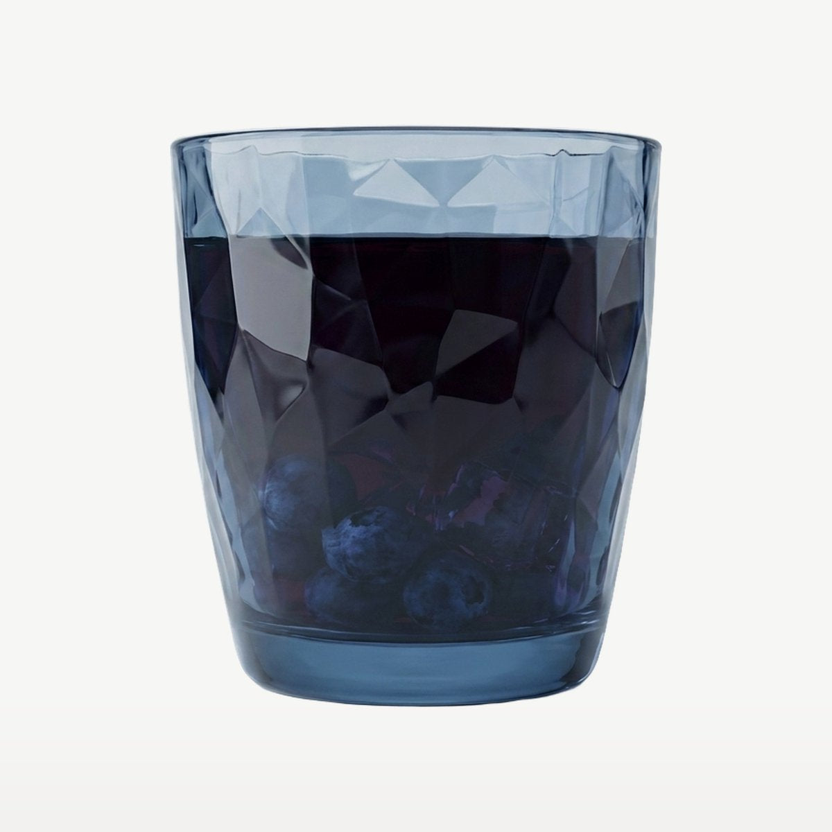 Bormioli rocco diamond tumbler 30 cl blauw - 1 stuk(s) - los glas