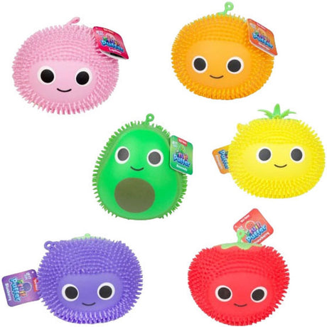 Toi-toys pufferbal fruit - 17,5cm
