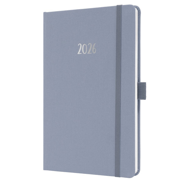 Sigel weekagenda feel 2026 formaat a5 light lilac hardcover
