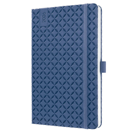 Sigel weekagenda flair 2026 formaat a5 indigo blue hardcover