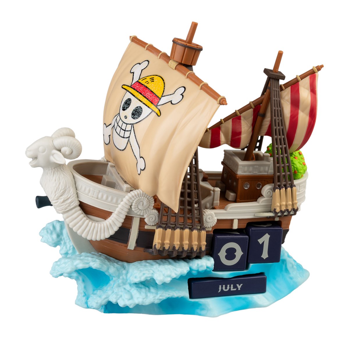 Grupo erik one piece - 3d netflix going merry perpetual kalender - multicolours