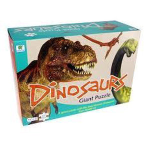 Barbo toys vloerpuzzel - dinosauriers - 120 stukjes - kinderpuzzel - karton - vanaf 5 jaar