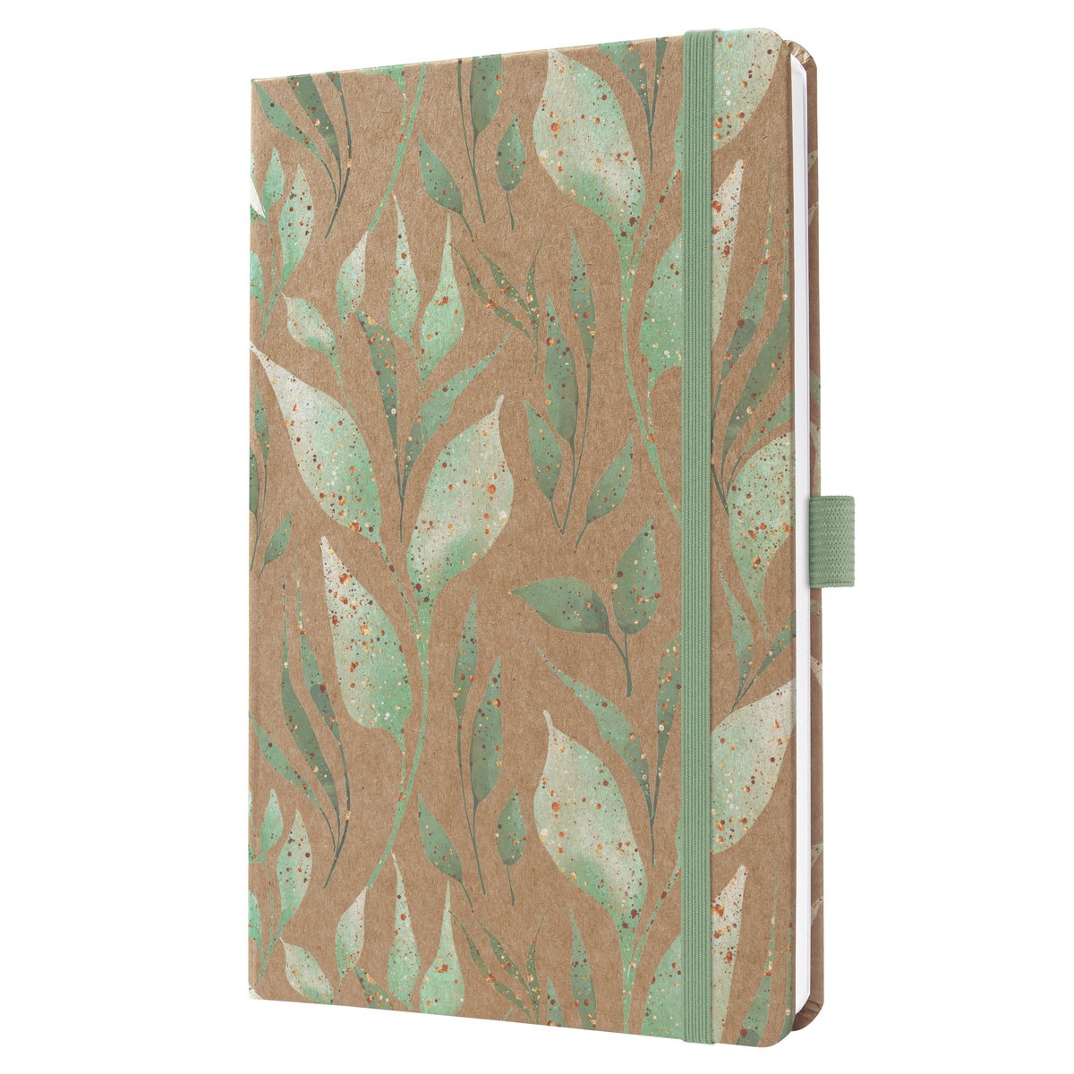 Sigel weekagenda pure 2026 - formaat a5 - sparkle leaves - hardcover - si-j6803