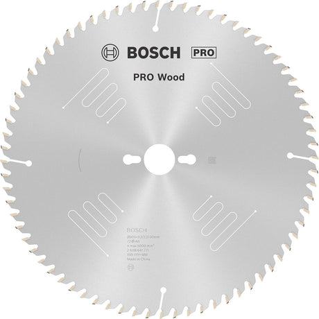 Bosch - cirkelzaagblad optiline wood 305 x 30 x 3,2 mm, 72