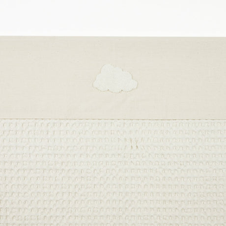 Meyco baby clouds wieglaken - nature - 75x100cm - 0.3 tog