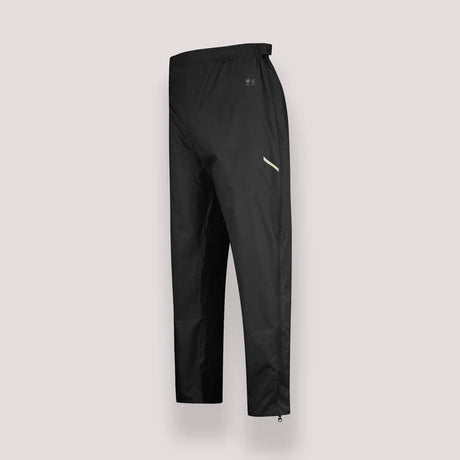 Mac in a sac - full zipper regenbroek - zwart - maat l