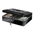 Masterlock kluis geldkist met tray en handvat, cb-12ml