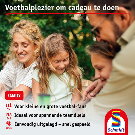 Schmidt ® - ligretto® fussball - voetbal - kaartspel - snel reactiespel - vanaf 7 jaar - 2-4 spelers