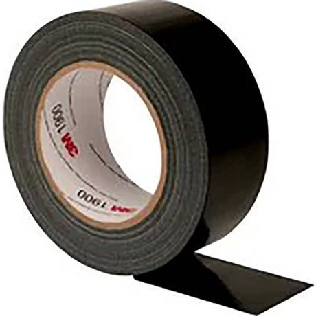 3m 1900 duct tape - 50m x 50mm - zwart