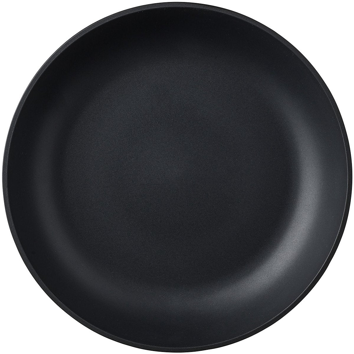 Mepal diep bord silueta - 21 cm - dinerborden - nordic black