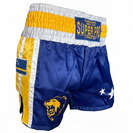 Super pro nations curaçao kickboks broekje (beschikbaar in verschillende maten) l