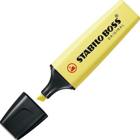 Stabilo boss original pastel - markeerstift - melkachtig geel - per stuk