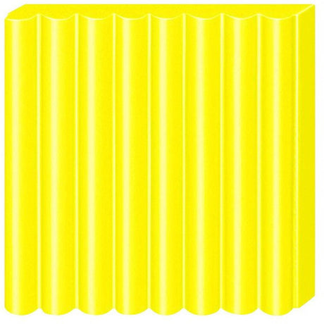 Fimo klei soft effect neon geel nr. 101 - 57gram