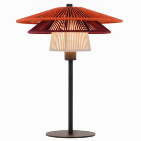 Eglo pignona tafellamp - e14 - 39 cm - rood oranje wit zwart