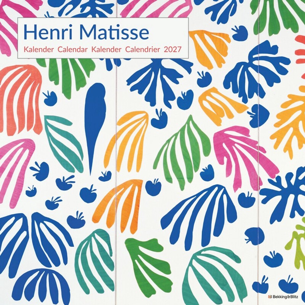 Bekking blitz matisse kalender 2027