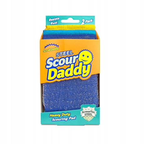 Scrub daddy scour daddy steel 2ct