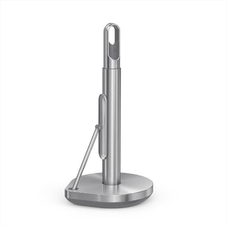 Simplehuman keukenrolhouder met spray, vrijstaande, geborsteld rvs