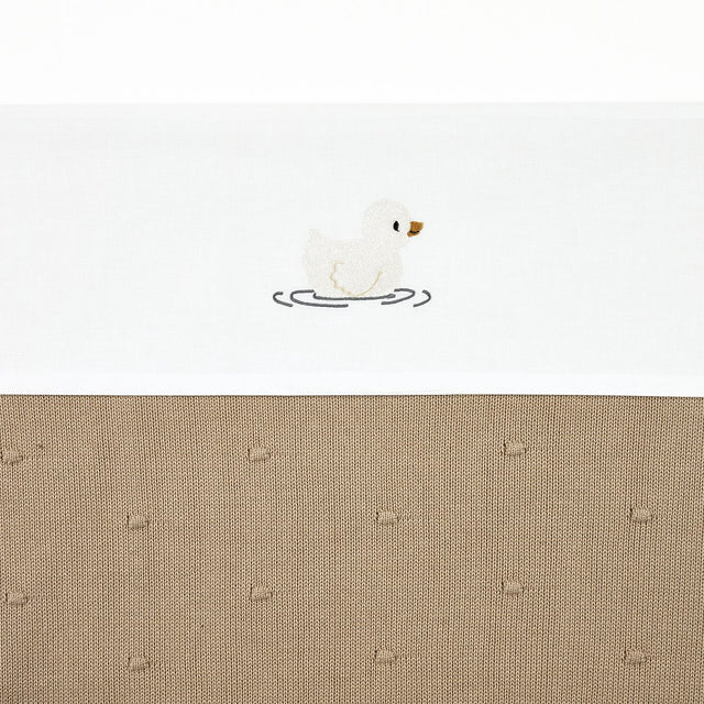 Meyco baby duck wieglaken - multicolour - 75x100cm - 0.3 tog