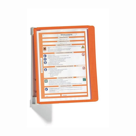 Merkloos sans marque durable vario lijstensysteem wall 5, wandhouder, polypropyleen lijsten oranje