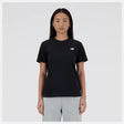 New balance sport essentials jersey t-shirt dames t-shirt - black xs