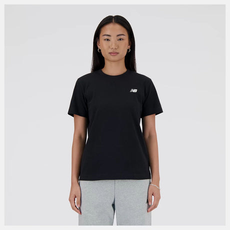 New balance sport essentials jersey t-shirt dames t-shirt - black
