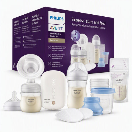 Philips avent enkele oplaadbare elektrische borstkolf set - cadeauset - borstkolven - draagbaar - scd330 31