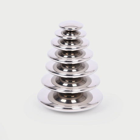Tickit ® sensorische reflecterende zilveren knoppen