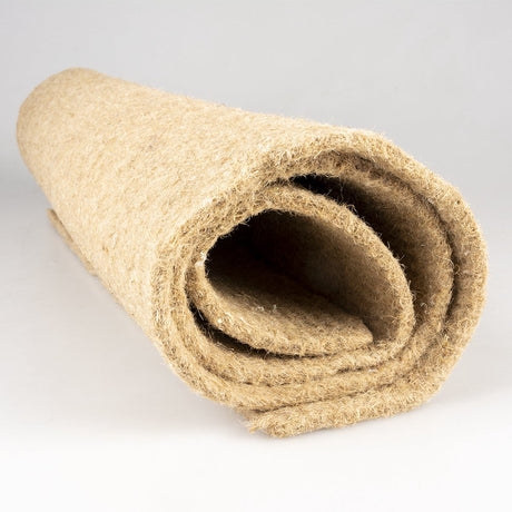 Duvo plus hennepmat - eco bodembedekking voor knaagdieren - stofvrij biologisch afbreekbaar - 110x50cm