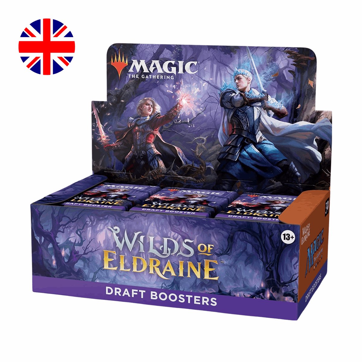 Wizards of the coast mtg wilds of eldraine draft booster box (en)