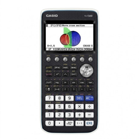 Casio fx-cg50 - grafische rekenmachine - lcd kleurenscherm - voorzien van nederlandse examenstand