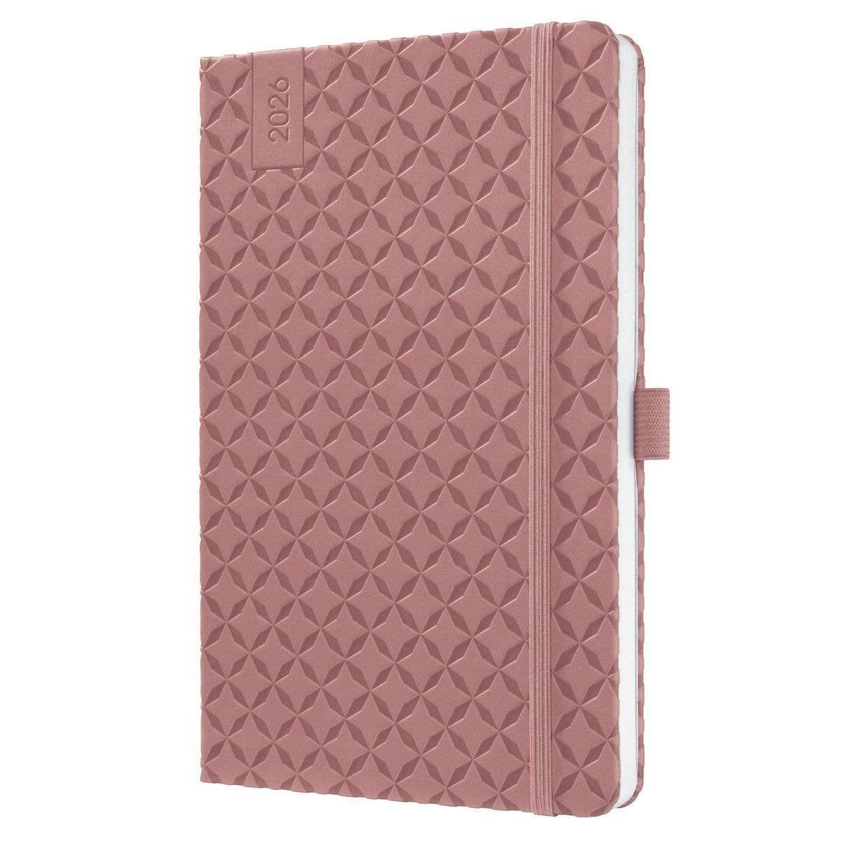 Sigel weekagenda flair 2026 - formaat a5 - dusty red - hardcover - si-j6129