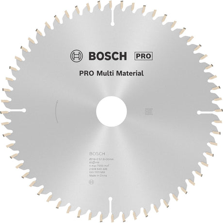 Bosch cirkzb multi k v t 216x30x2,5 60t tr-f