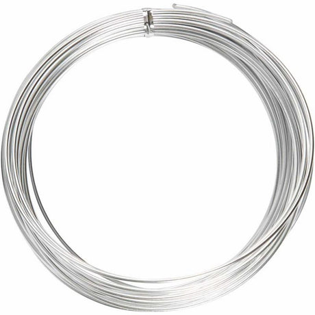 Creativ company alu draad 2 mm zilver 10 m